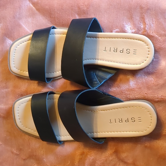 Esprit Black Slide Sandal - Picture 1 of 4